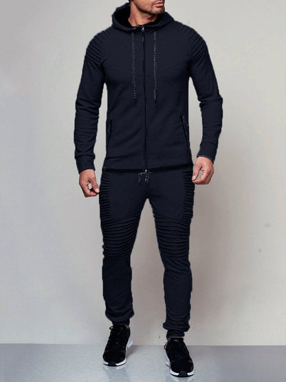 Men's Solid color outdoor sports sets
