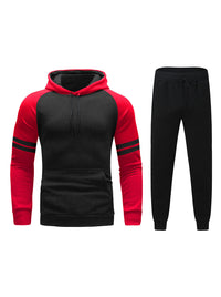 Black and red sleeves