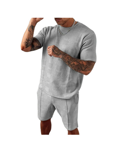 Deal Check Casual Two-piece Set
