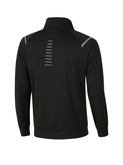 Janousek Stand Collar Sweatshirt With Elastic Waist Sweatpants
