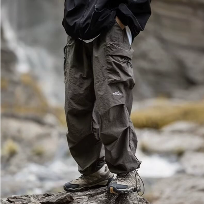 Unisex Loose Hiking Pants, Lightweight, Waterproof & Quick-Dry Outdoor Trousers, Ideal for Hiking, Camping, Travel & Daily Wear