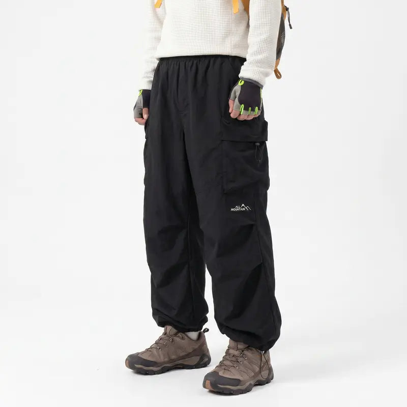 Unisex Loose Hiking Pants, Lightweight, Waterproof & Quick-Dry Outdoor Trousers, Ideal for Hiking, Camping, Travel & Daily Wear