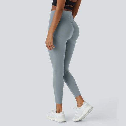 Scrunch Butt Lifting High Waist Leggings Tummy Control Pocket Sports Shaping Training Trousers