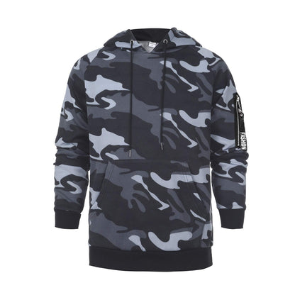 Alban Zipper Detail Drawstring Hoodie & Sweatpants