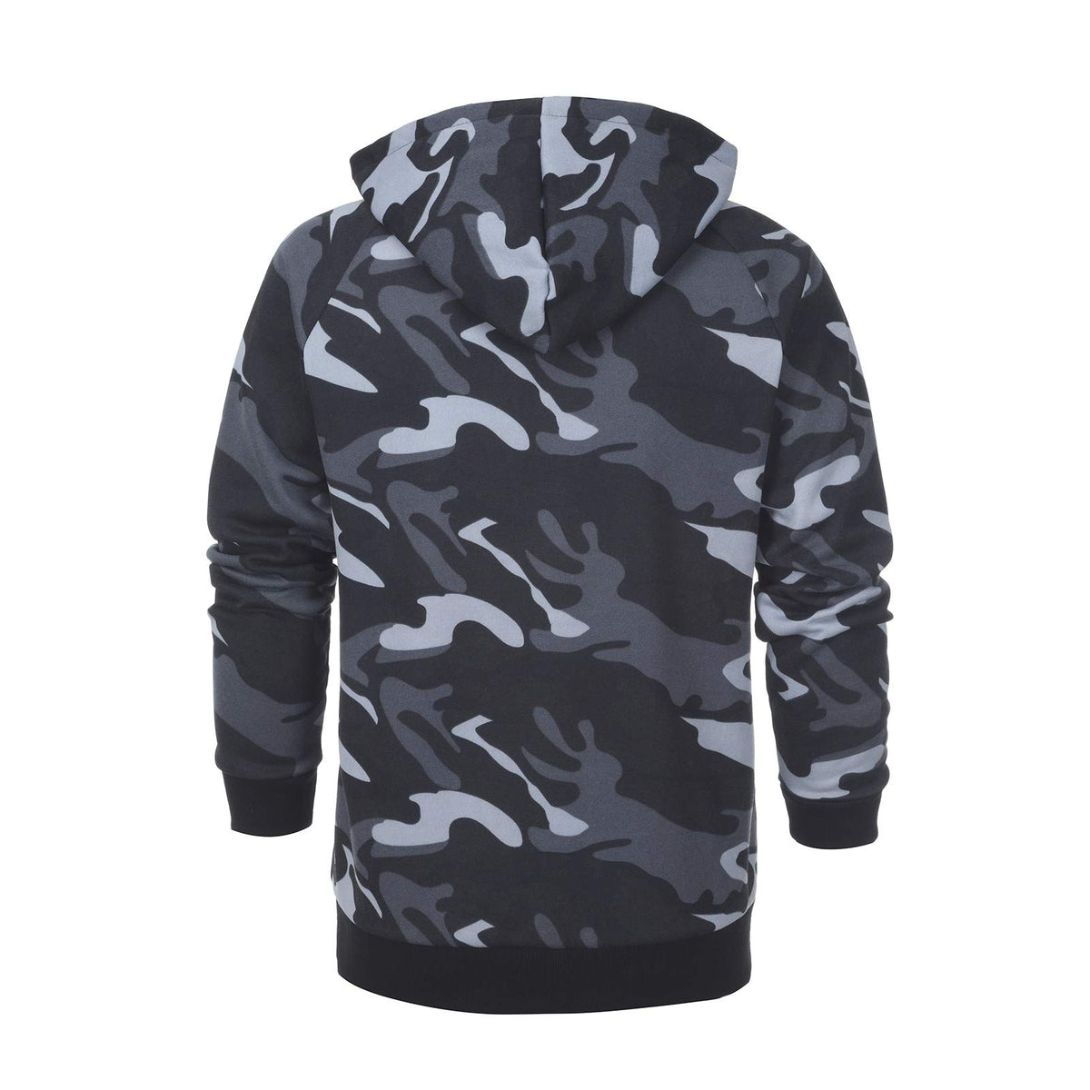 Alban Zipper Detail Drawstring Hoodie & Sweatpants