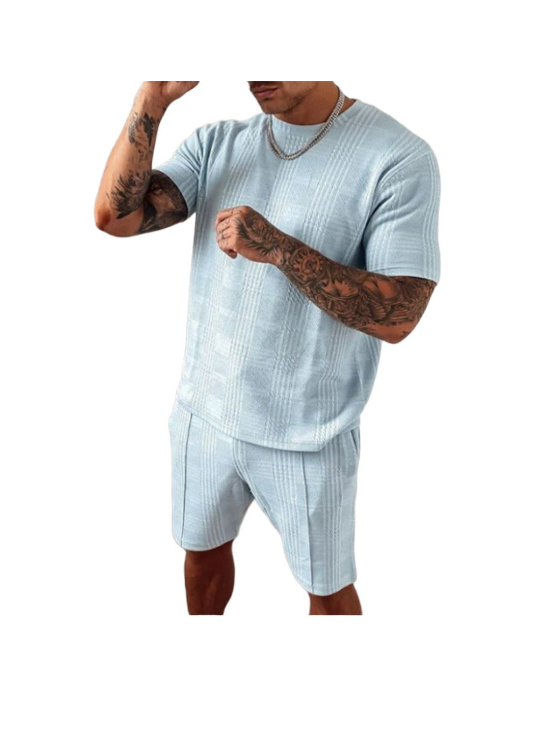 Deal Check Casual Two-piece Set