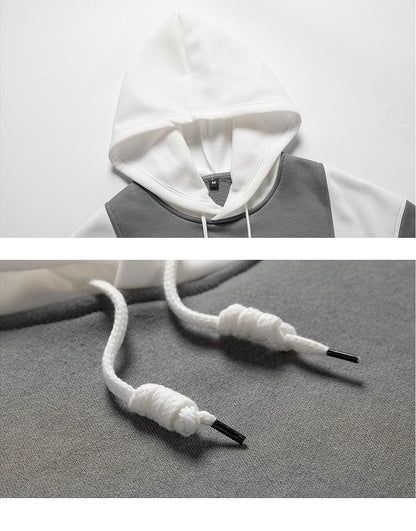 Men's Color Block Casual Long-sleeved Hoodie Tracksuit